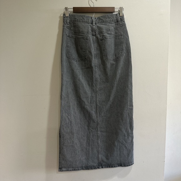 Madewell Demin Side-Slit Midi Skirt in Hallandale Washington - Picture 5 of 9